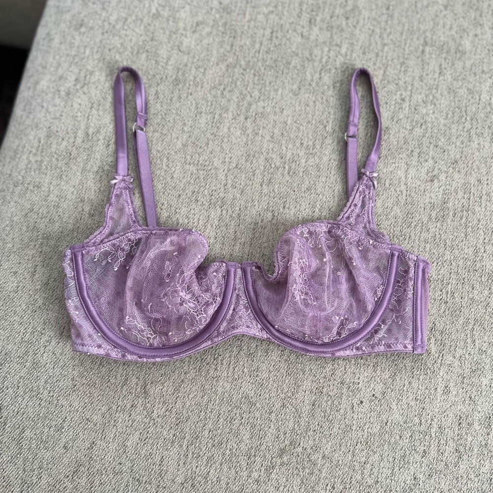 Purple Lace Victoria’s Secret Bra